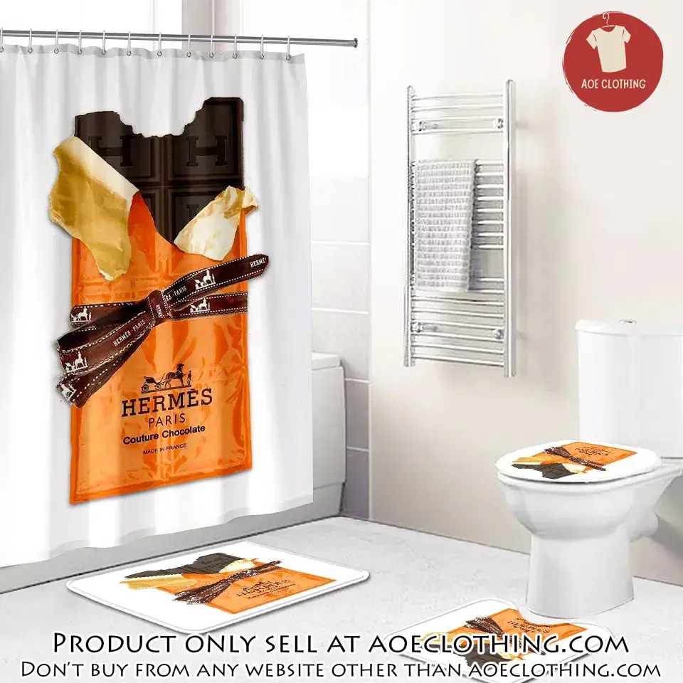 Hermes fashion luxury brand premium bathroom set home decor aoe0655883